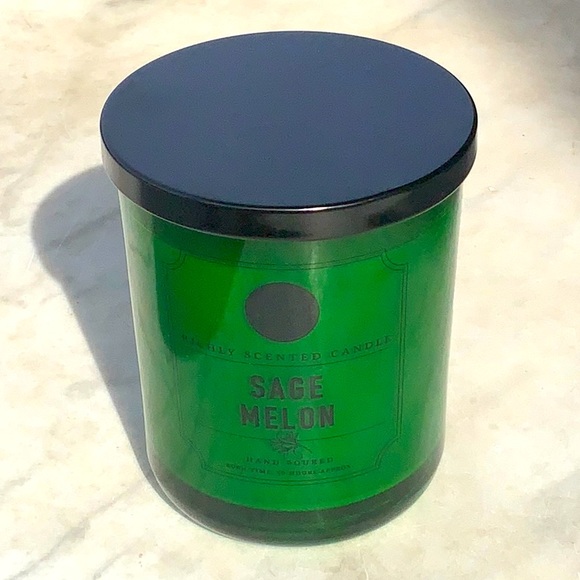 DW HOME CANDLE SAGE MELON RICHLY SCENTED 2 WICK 15.48oz NEW - Picture 2 of 3